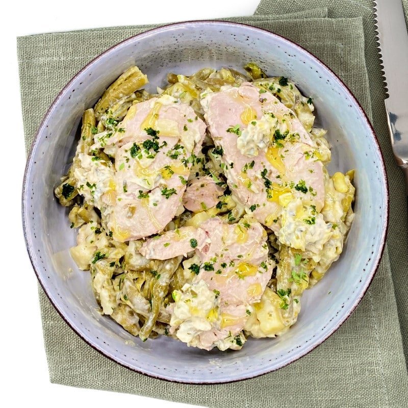 Mignon de porc à l’estragon, plat minceur Cheef