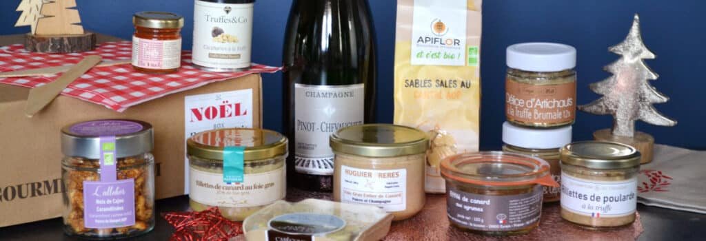 Coffrets gourmands de Noël La Gourmet Box