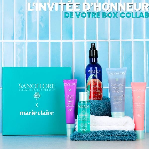 Box collab Marie Claire x Sanoflore et ses soins, My Beauty Factory