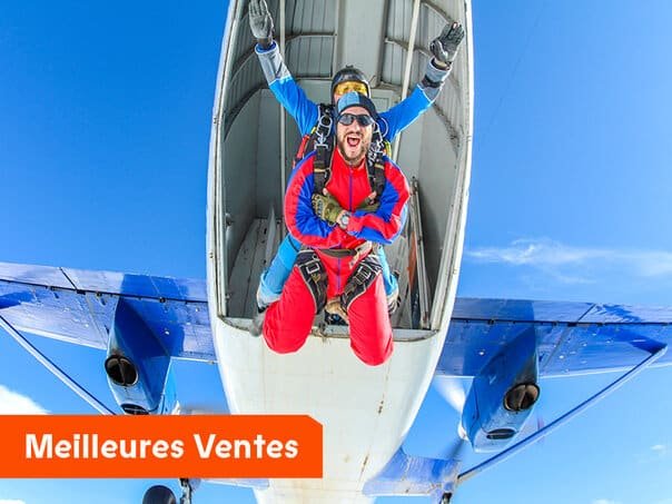 Saut en parachute près de Paris, coffret Smartbox