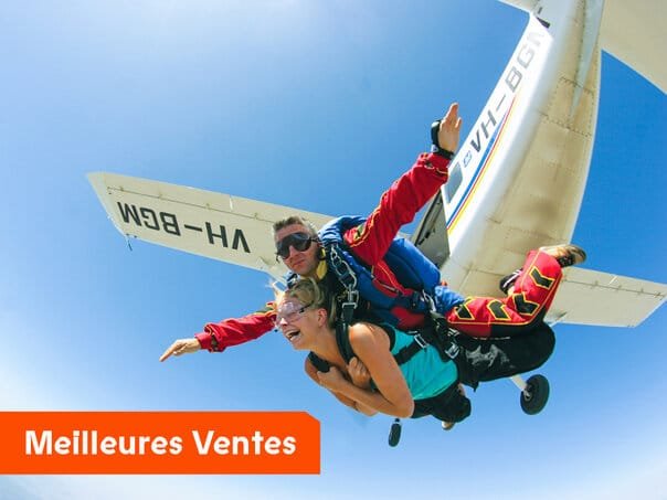 Saut en parachute tandem, coffret Smartbox