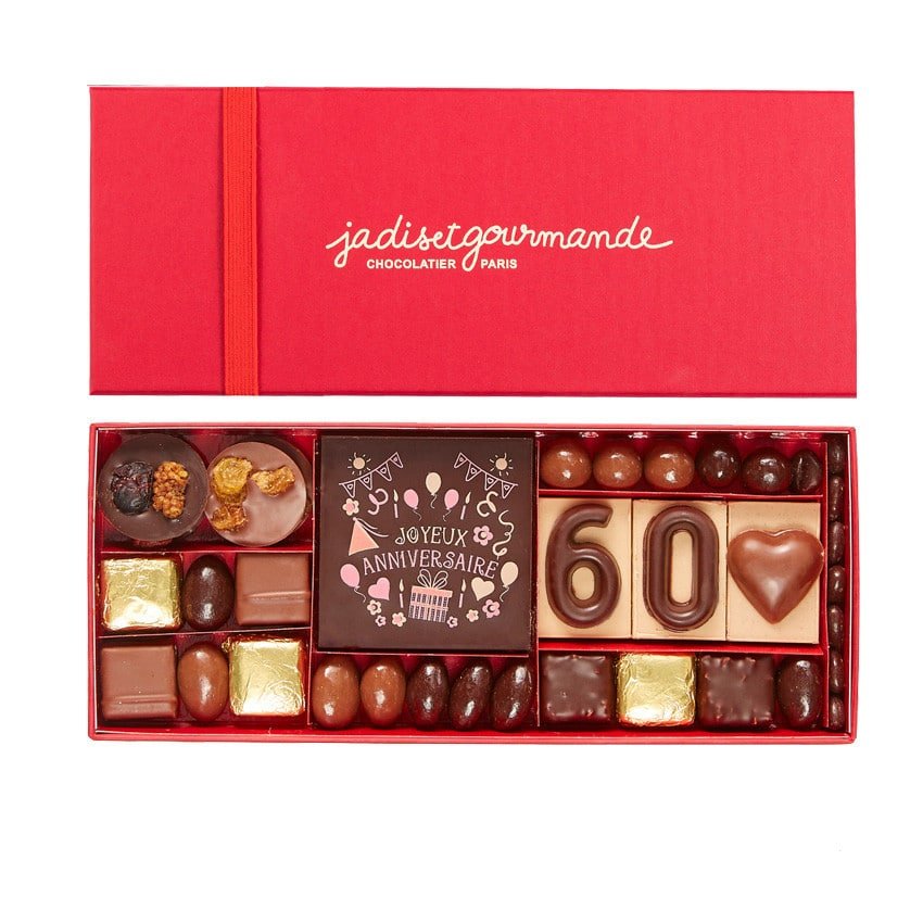 Avis Jadis et Gourmande : Boîte chocolat Anniversaire taille 2, Jadis et Gourmande
