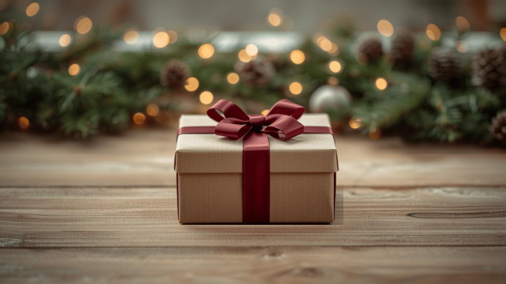 Coffret cadeau de Noël