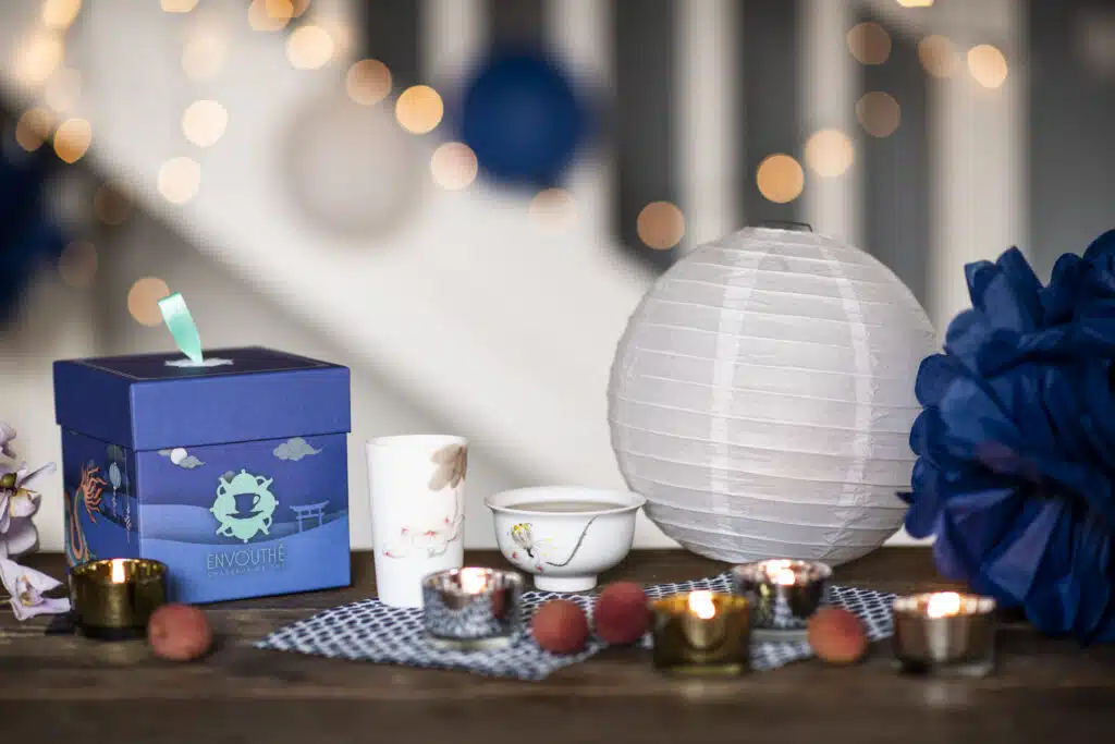 Box Envouthé Nouvelle Lune avec ses thés et infusions