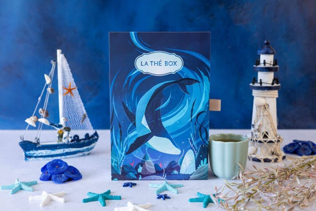 Box de thé mensuelle La Thé Box, édition Océan