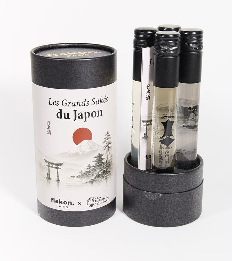 Coffret dégustation de 4 grands sakés du Japon, L'Avant Gardiste