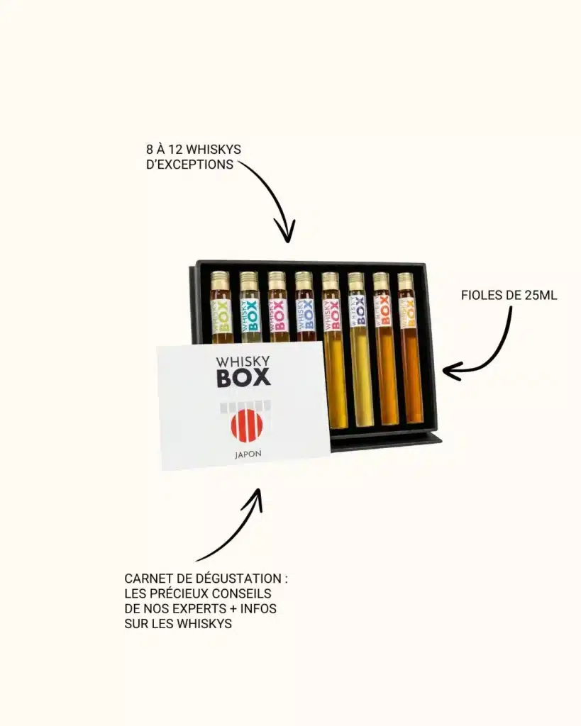 Whisky Box : Sélection de whiskys d exception en fioles