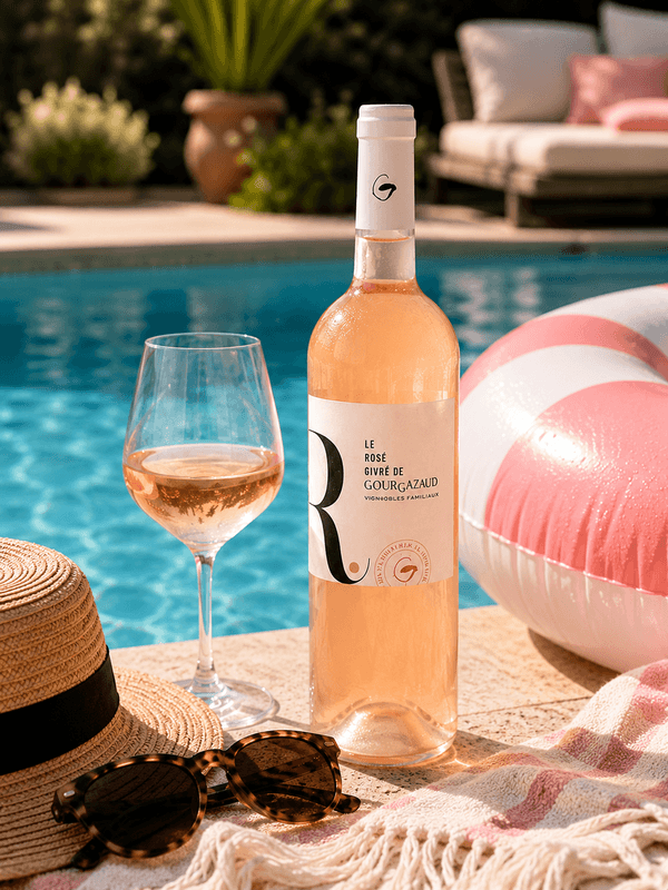 Rosé du Domaine de Gourgazaud sélectionné dans une box apéro 18h15