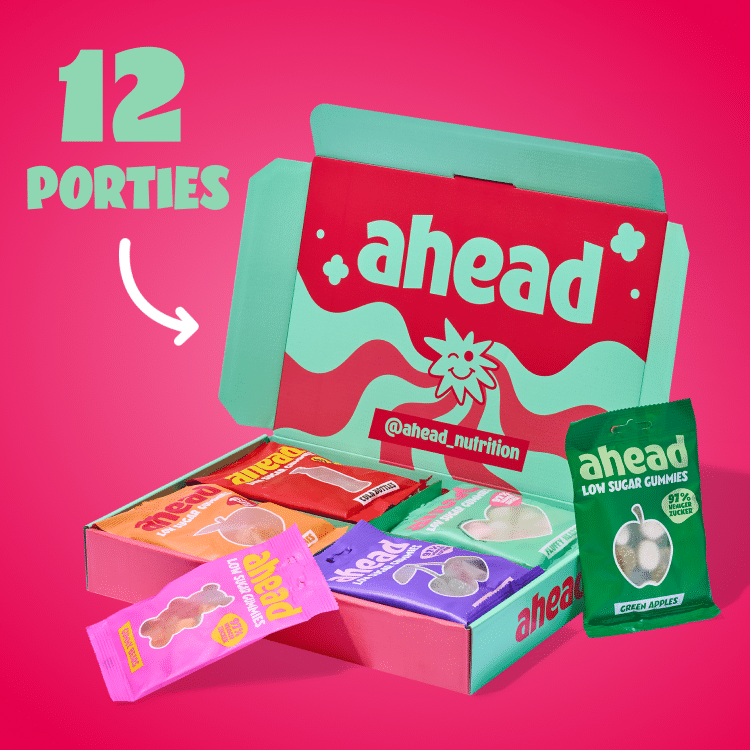 Coffret découverte de bonbons faibles en sucre ahead