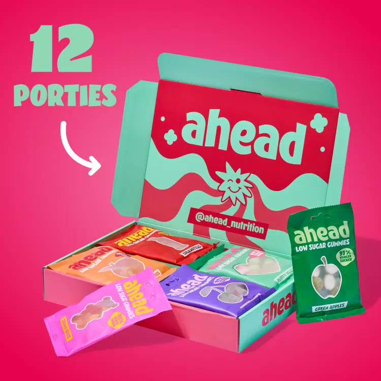 Coffret découverte de bonbons faibles en sucre ahead