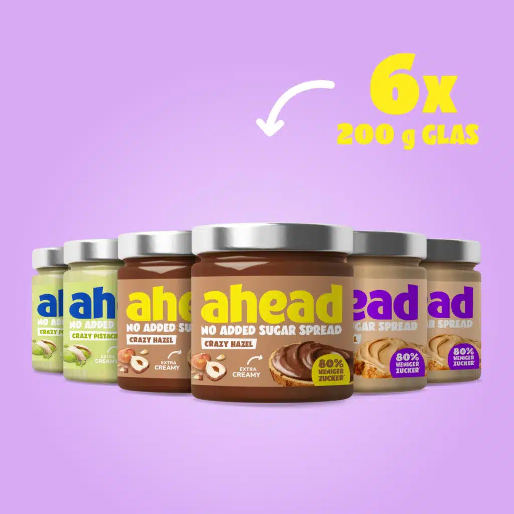 Coffret découverte de trois pâtes à tartiner Crazy Nuts ahead