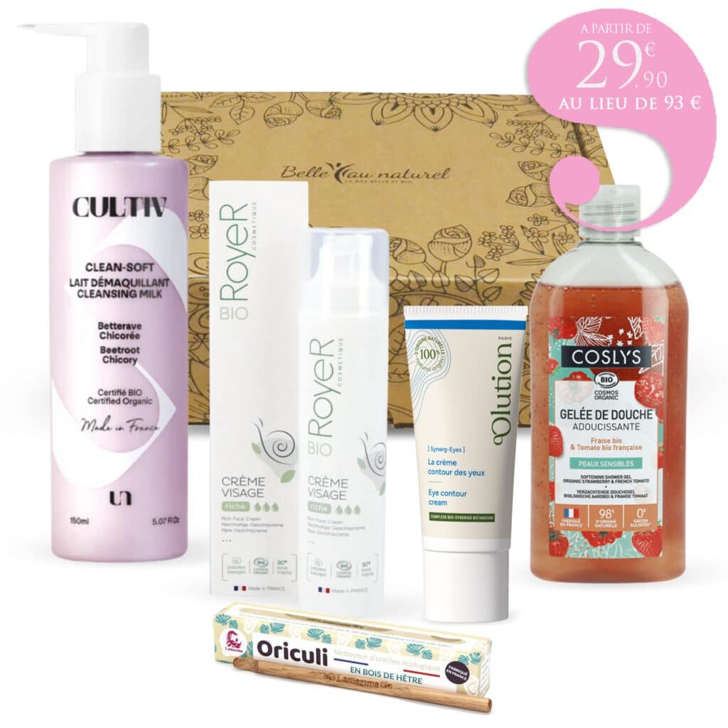 Box beauté bio mensuelle Belle au Naturel