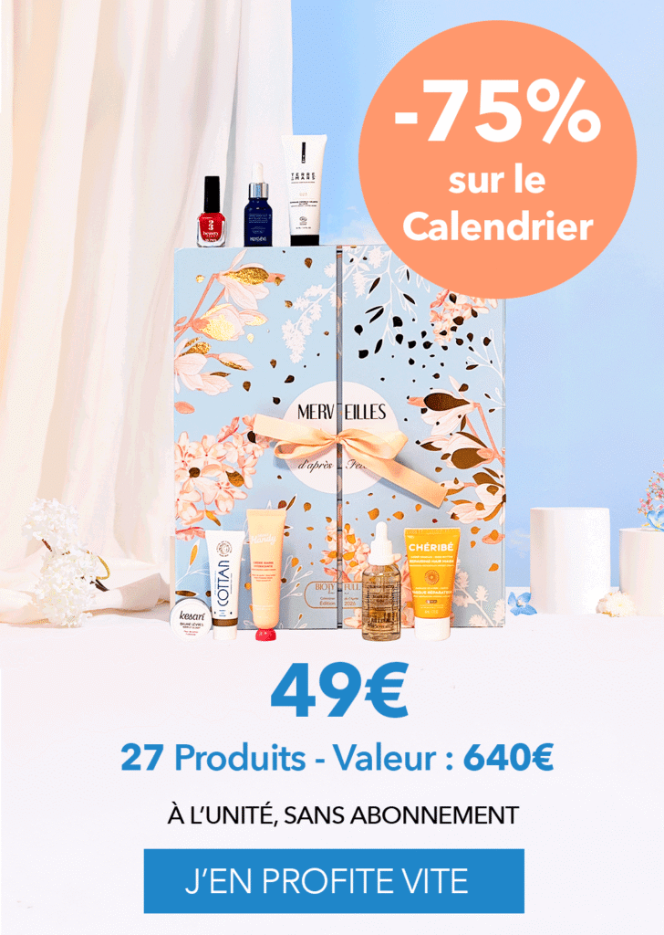 Calendrier de l’Après beauté bio, Biotyfull Box