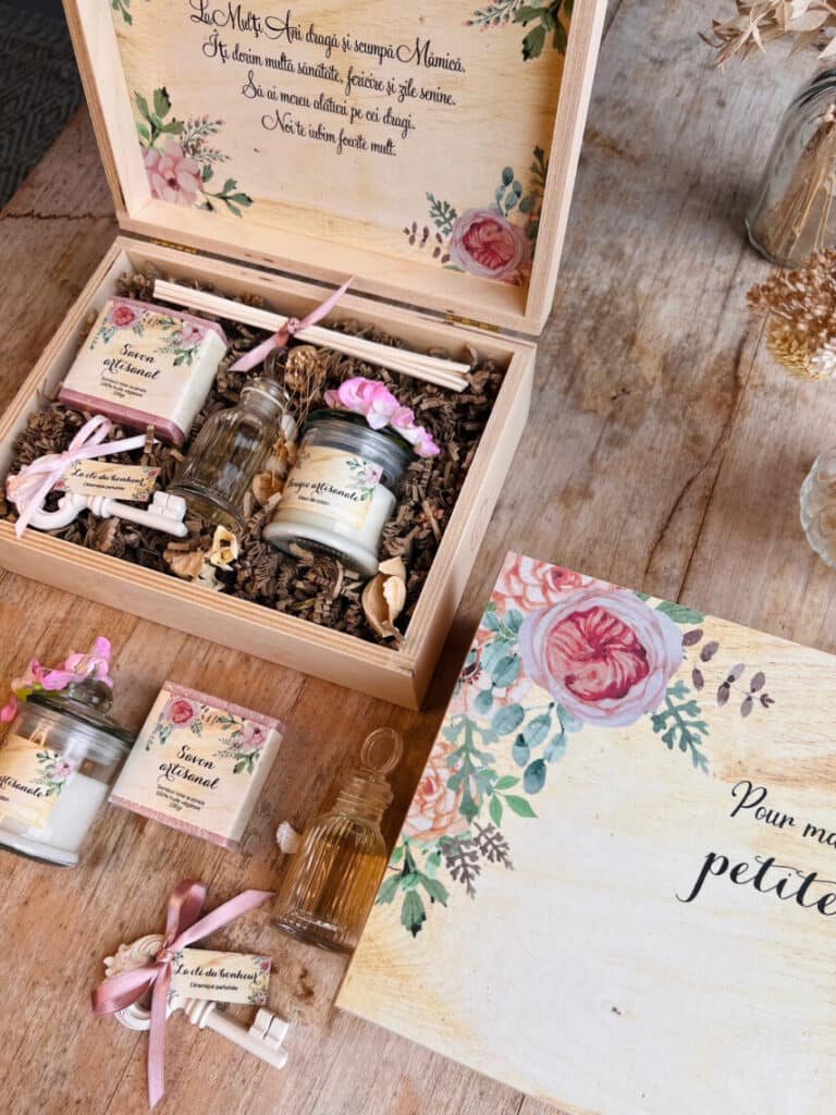 Box Gloria personnalisée pour maman