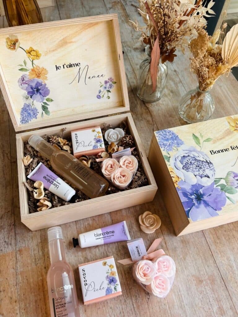 Box fête des mères Pivoine