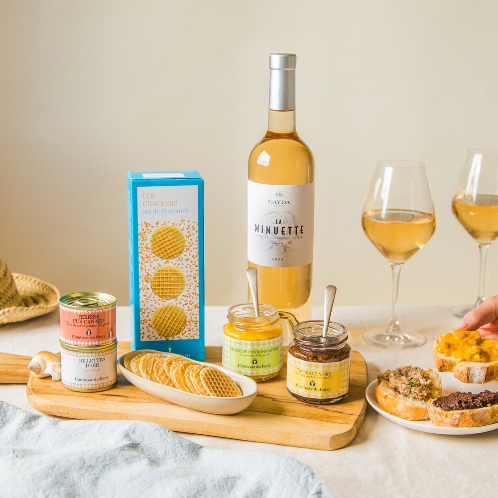 Coffret apéritif rosé