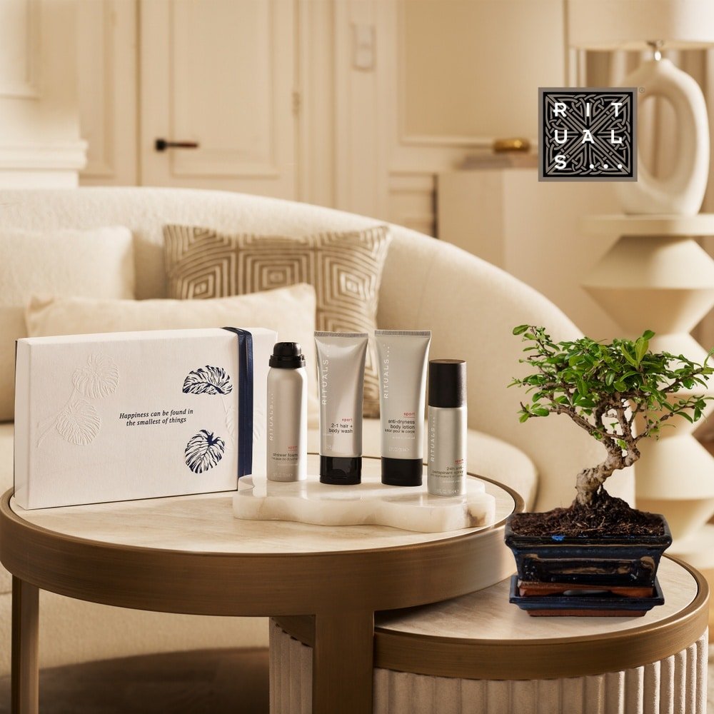Bonsaï et coffret bien-être Rituals
