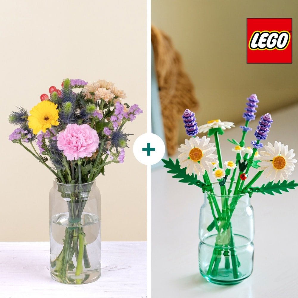 Bouquet et marguerites LEGO
