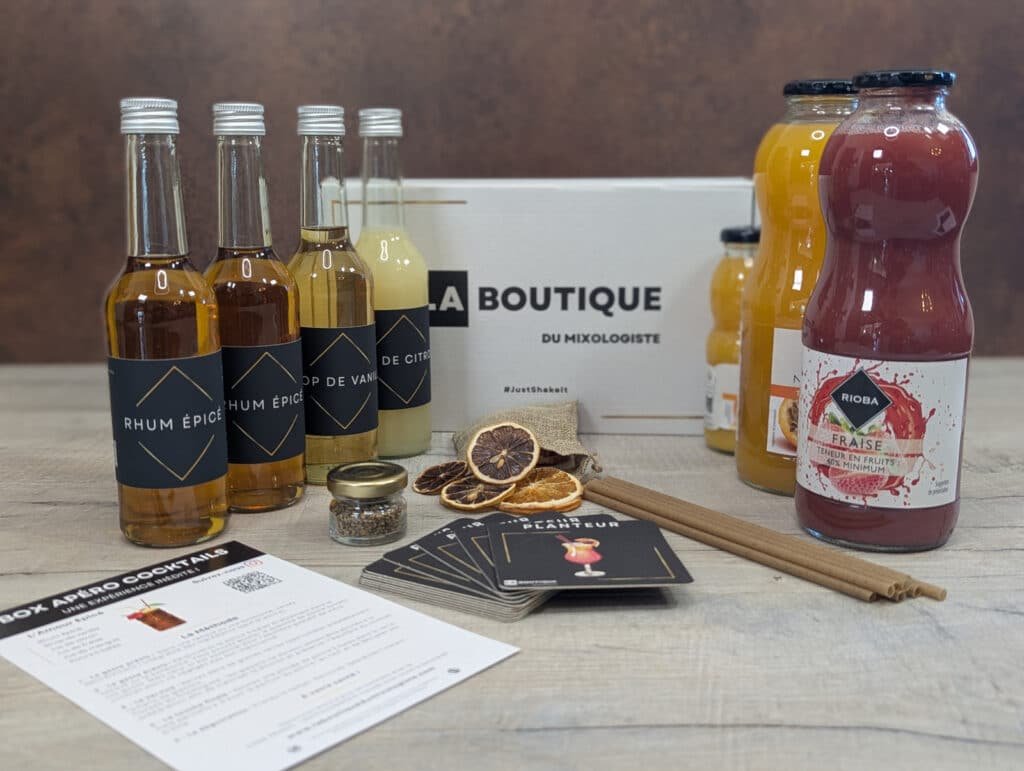 Box Apéro Cocktails L’Amour Épicé