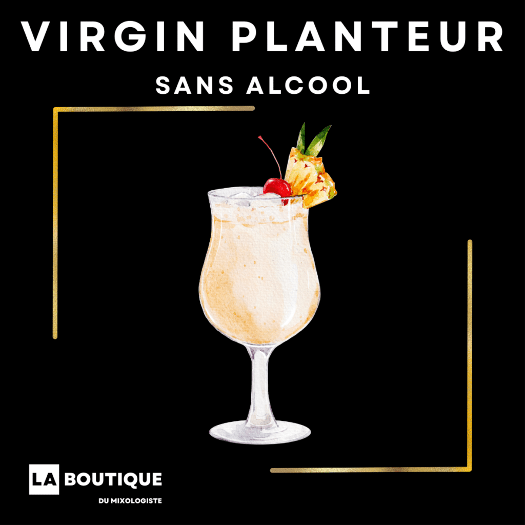 Cocktail sans alcool Virgin Planteur