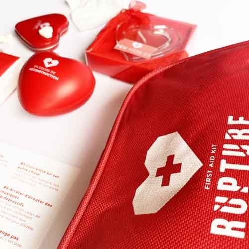 Box Rupture, trousse de secours