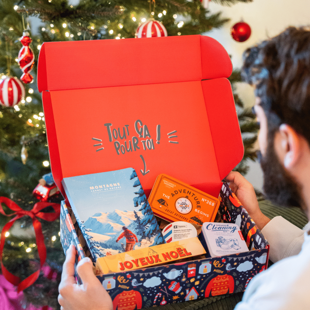 Cool Box de Noël remplie de cadeaux