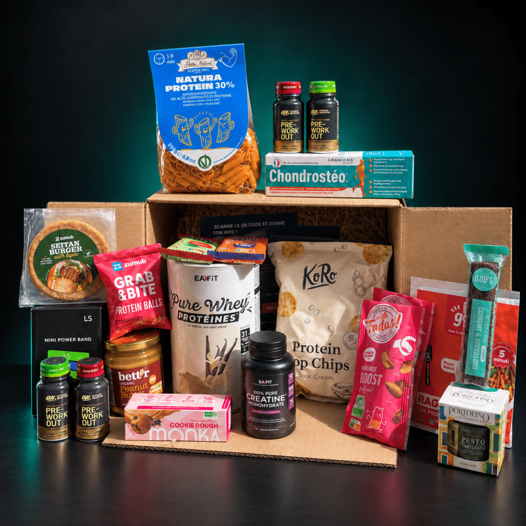 Pack Performance Ultime ouvert avec ses produits