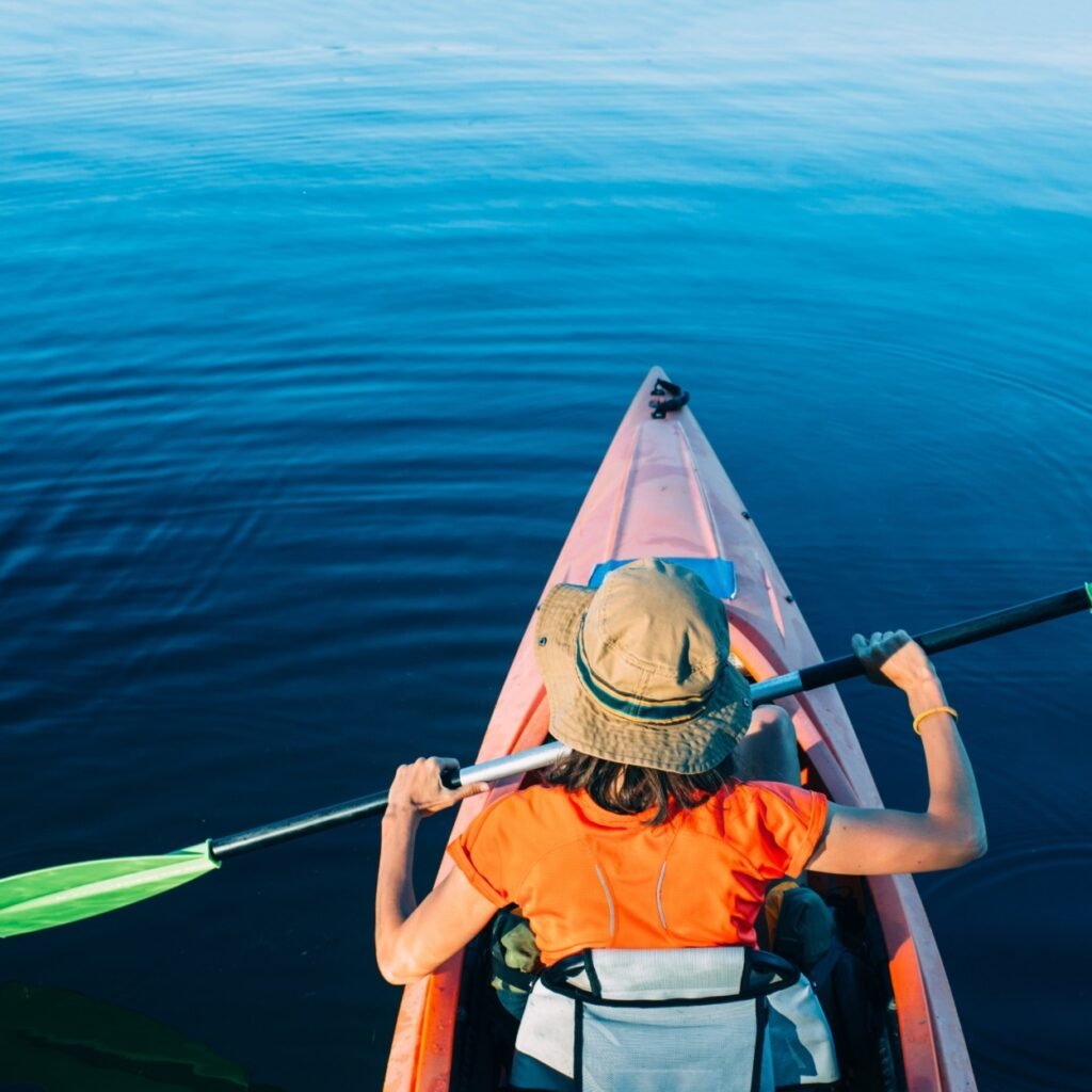 Kayak vu du ciel, coffret Éco-Activités