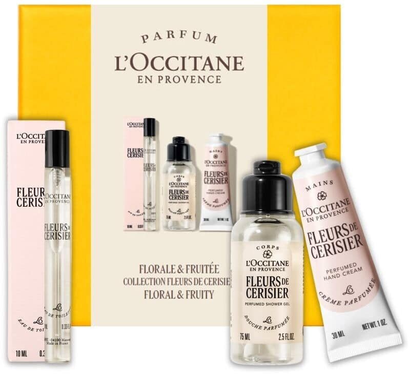 Coffret L’Occitane Floral et Fruité chez Olara