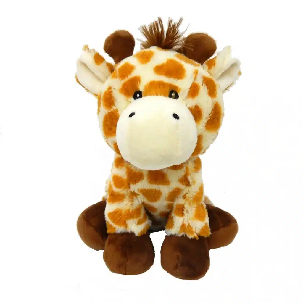 Bouillotte peluche girafe fabriquée en France