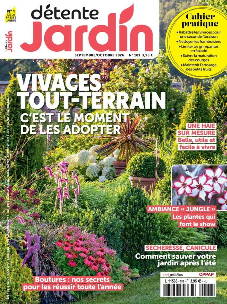 Couverture du magazine Détente Jardin