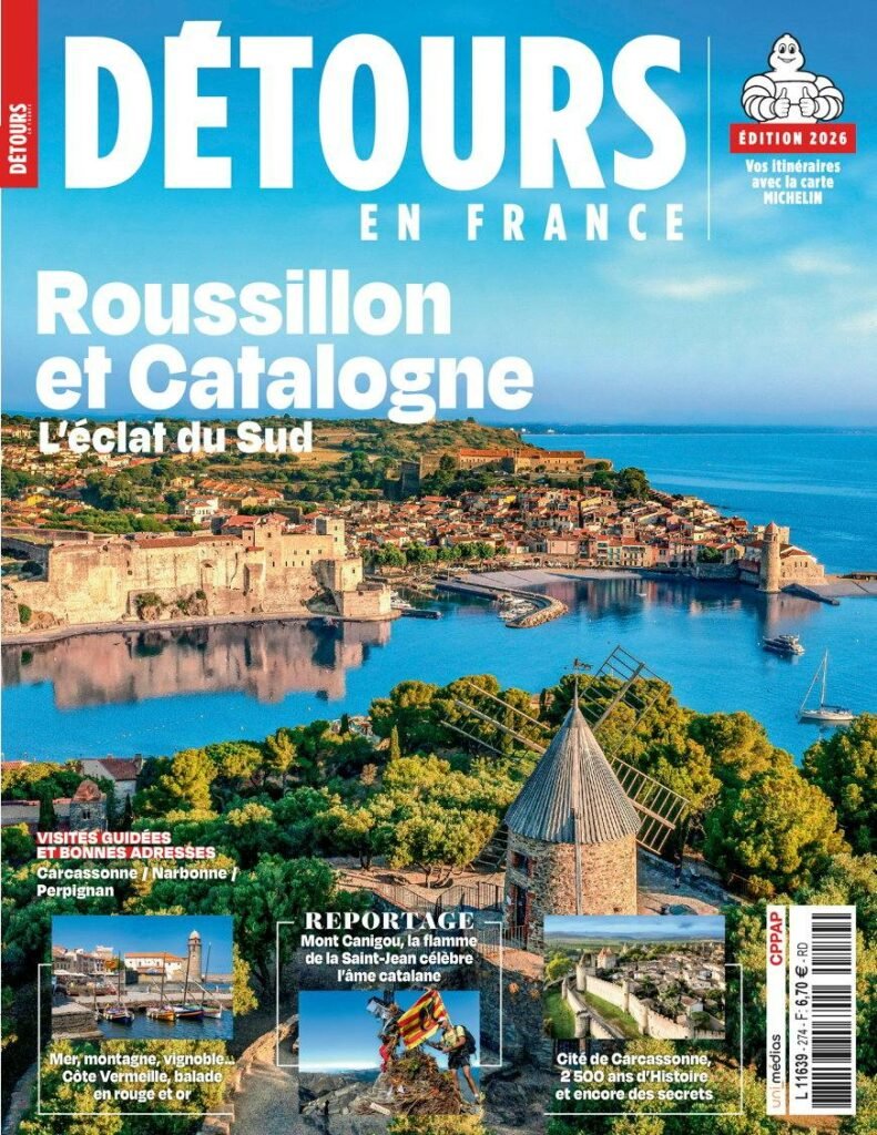 Couverture du magazine Détours en France
