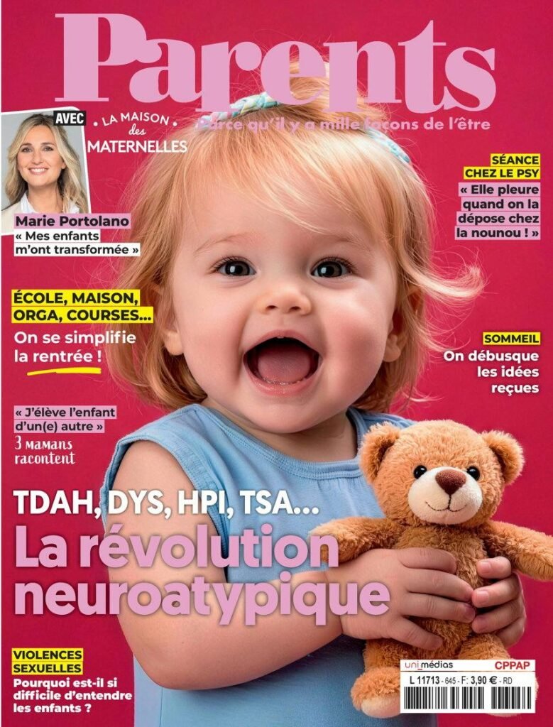 Couverture du magazine Parents