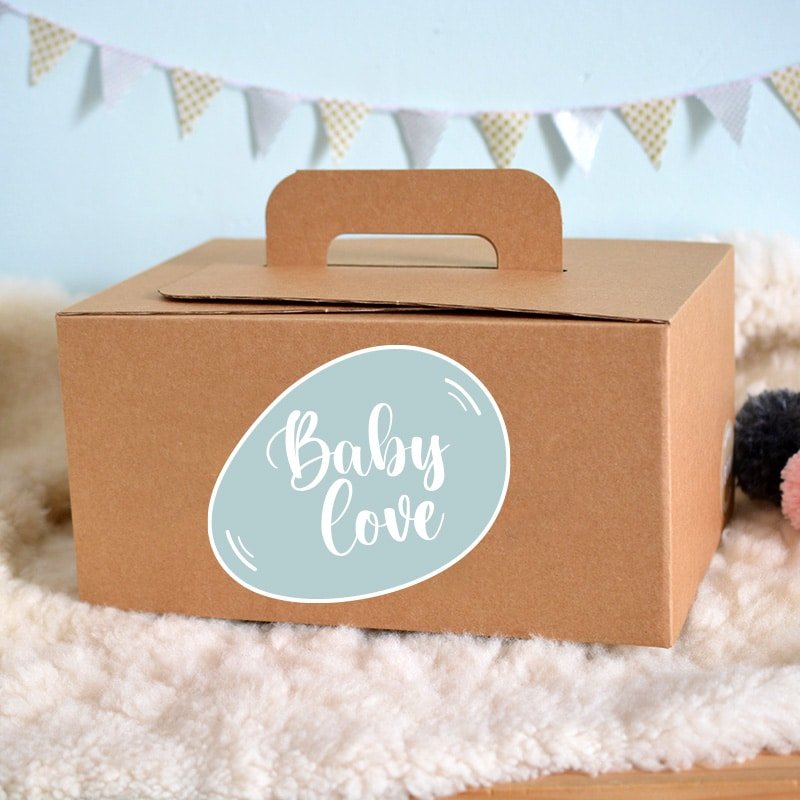 Coffret Baby Love déballé