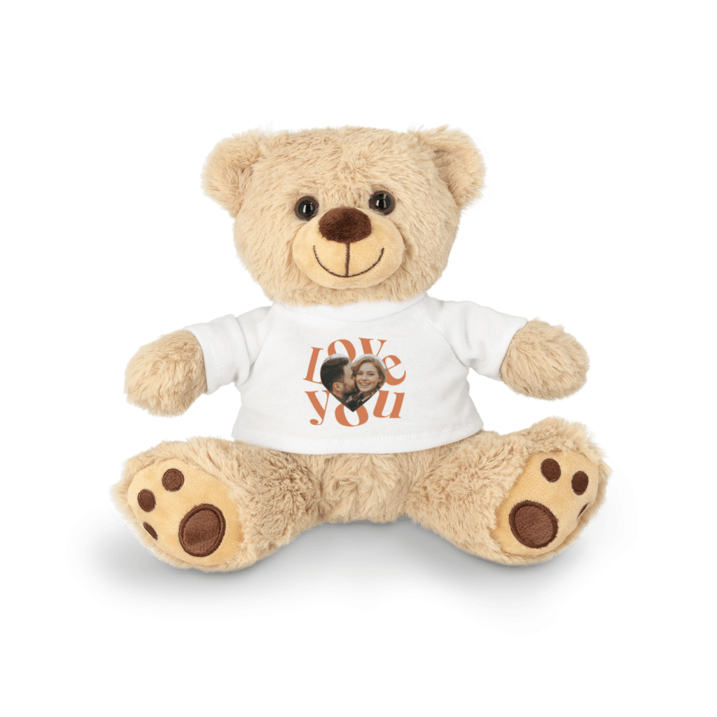 Ourson en peluche personnalisé de 20 cm