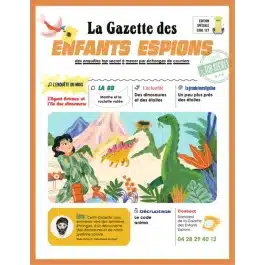 Couverture de La Gazette des Enfants Espions, abonnement A2Presse