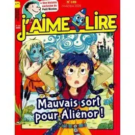 Couverture du magazine J’aime lire, abonnement A2Presse
