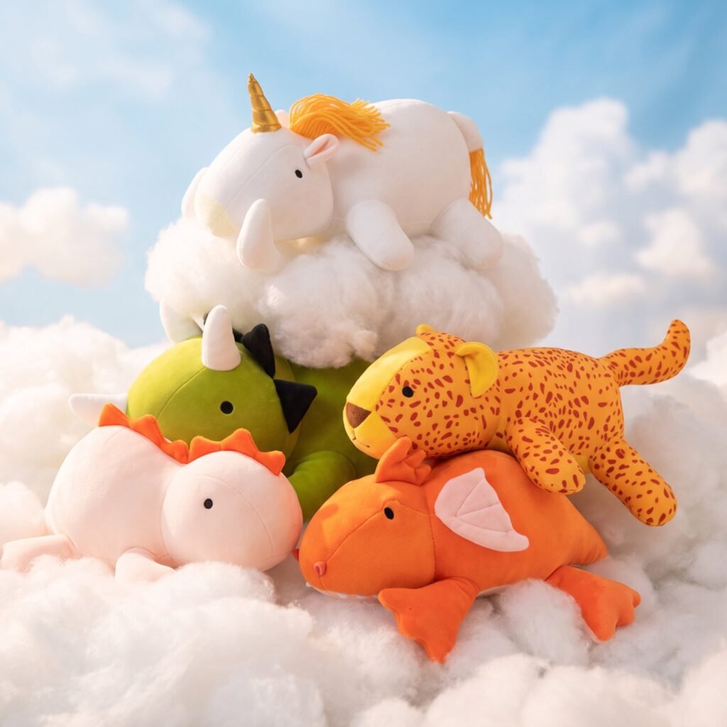 Gamme de peluches lestées anti-stress Offre une Peluche